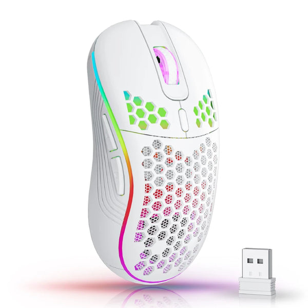 🖱️ Wireless RGB Lighting Charging Mouse – Where Performance Meets Style